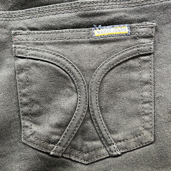 Black Wakee Denim Jeans size 10 - Picture 6 of 6